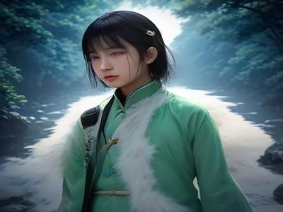 渐变紫色背景上机器学习算法识别图像内容的神经网络可视化示意图